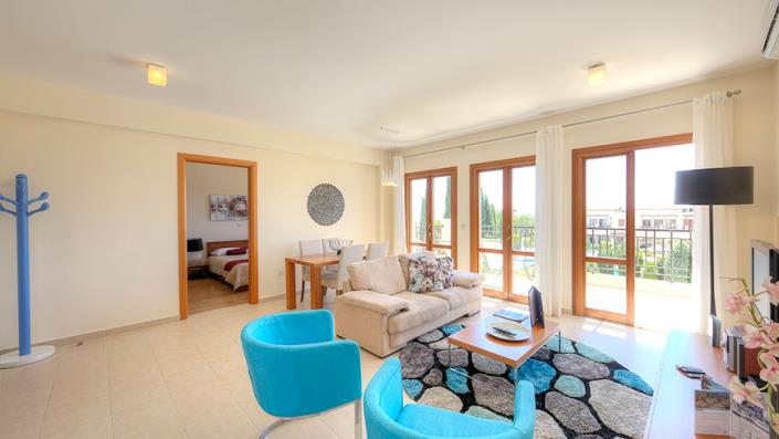 Image No.3-Appartement de 2 chambres à vendre à Aphrodite Hills