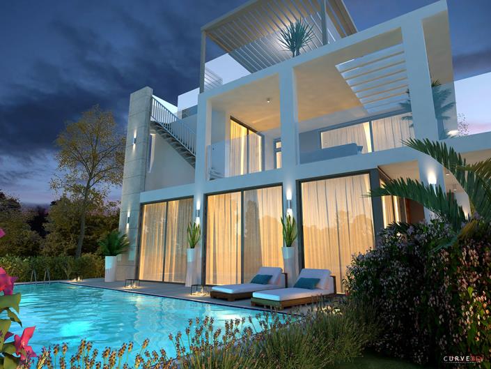 Image No.1-Villa / Détaché de 4 chambres à vendre à Protaras
