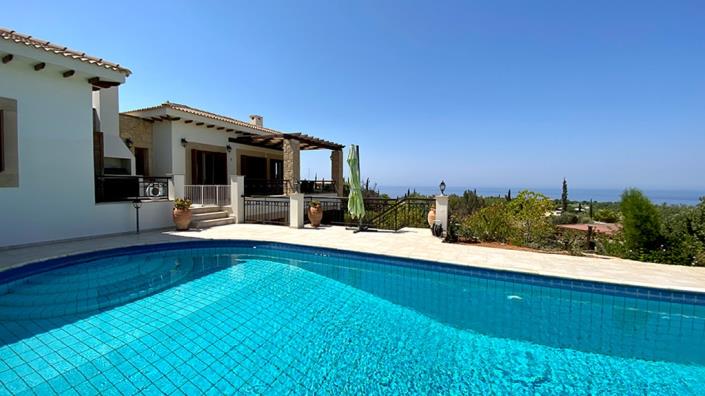 Image No.1-Maison / Villa de 4 chambres à vendre à Aphrodite Hills