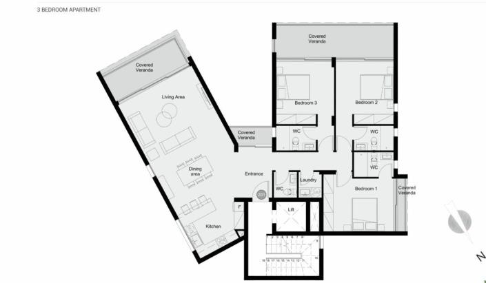 Image No.7-Appartement de 3 chambres à vendre à Paphos