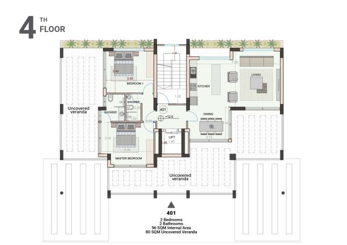 Image No.11-Appartement de 2 chambres à vendre à Universal