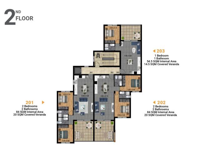 Image No.6-Appartement de 2 chambres à vendre à Parekklisia
