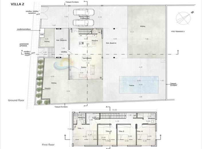 Image No.5-Villa de 4 chambres à vendre à Palodeia