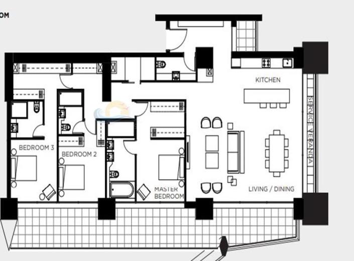 Image No.10-3 Bed Apartment for sale