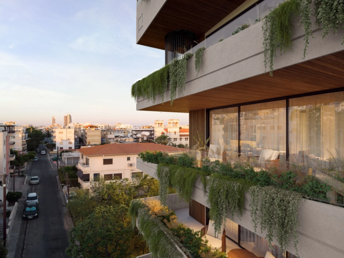 Image No.2-Penthouse de 2 chambres à vendre à Agia Zoni