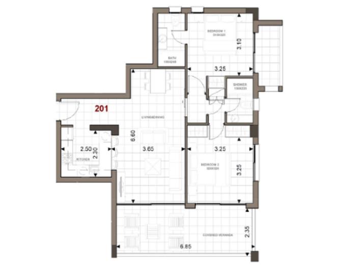 Image No.11-Appartement de 2 chambres à vendre à Zakaki