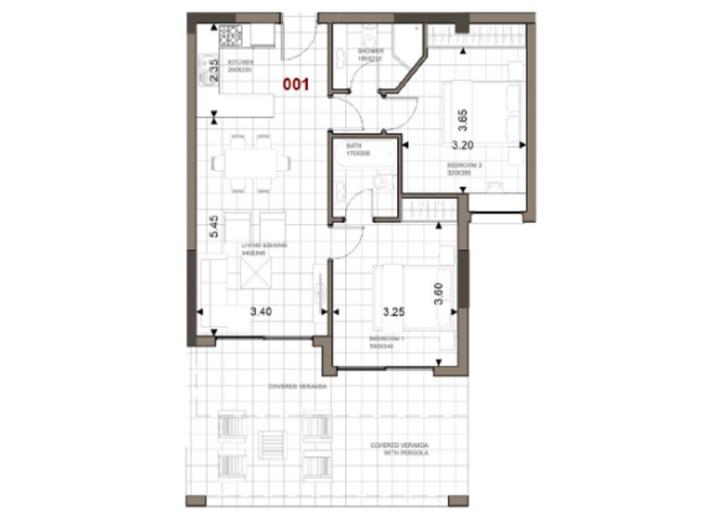 Image No.11-2 Bed Apartment for sale