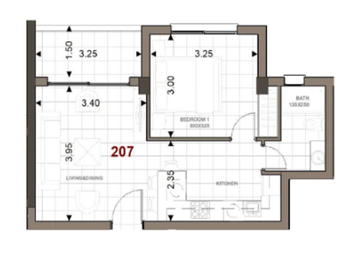 Image No.11-Appartement de 1 chambre à vendre à Zakaki