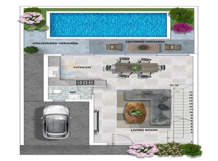 Image No.2-3 Bed Villa for sale