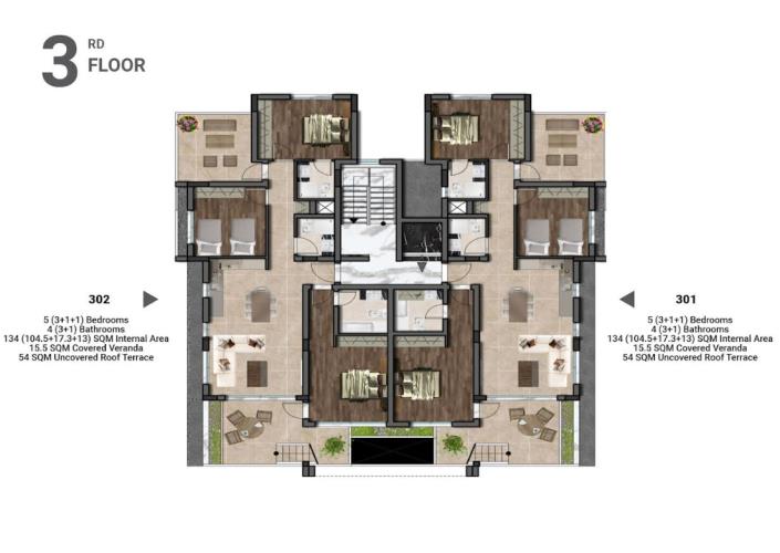 Image No.5-5 Bed Penthouse for sale