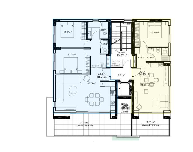 Image No.10-2 Bed Apartment for sale