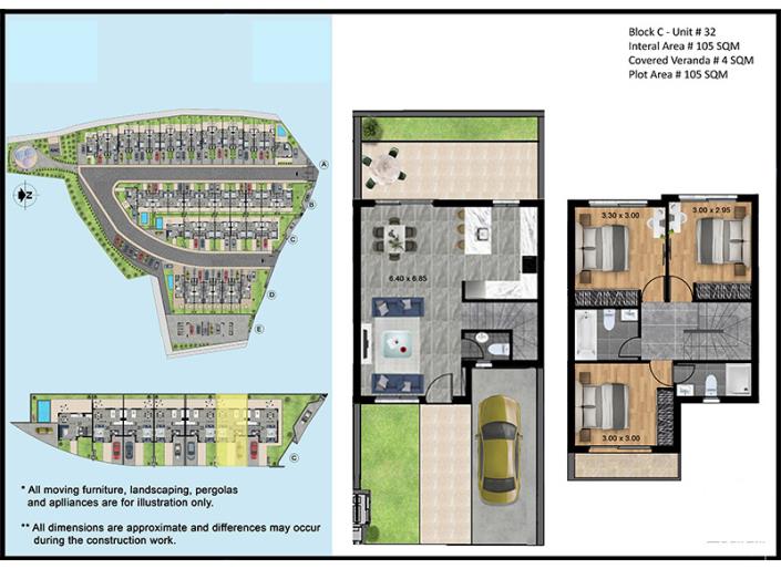 Image No.8-Maison de ville de 3 chambres à vendre à Parekklisia
