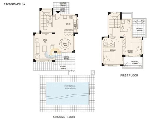 Image No.8-Villa de 2 chambres à vendre à Kouklia