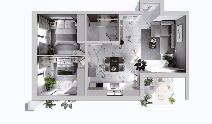 Image No.8-2 Bed Apartment for sale