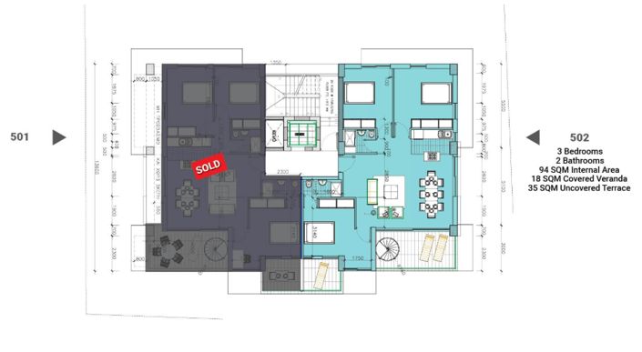 Image No.17-Appartement de 3 chambres à vendre à Neapolis