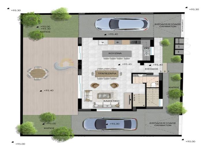 Image No.13-Villa de 3 chambres à vendre à Ypsonas