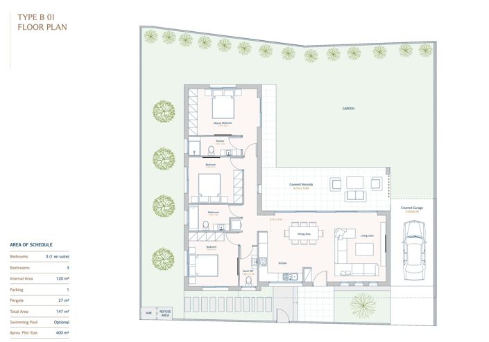 Image No.9-Bungalow de 3 chambres à vendre à Larnaca