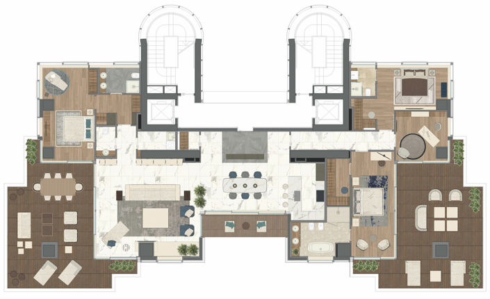 Image No.9-4 Bed Apartment for sale