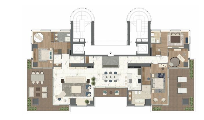 Image No.8-4 Bed Apartment for sale