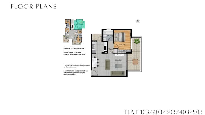 Image No.22-1 Bed Apartment for sale