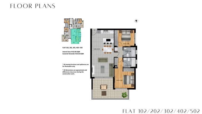 Image No.24-2 Bed Property for sale