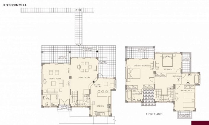 Image No.3-3 Bed Villa for sale