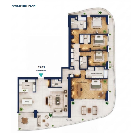 Image No.13-4 Bed Apartment for sale