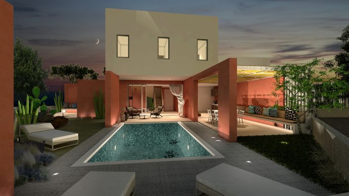 Image No.3-Villa de 4 chambres à vendre à Protaras