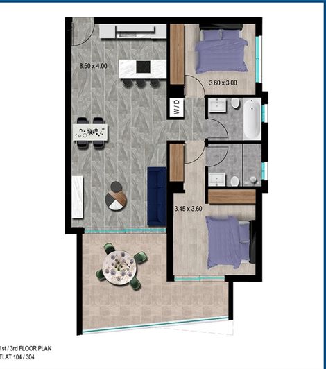 Image No.13-1 Bed Apartment for sale