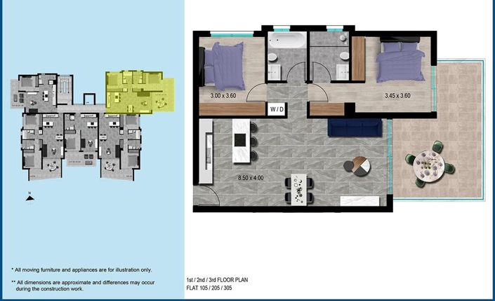 Image No.14-1 Bed Apartment for sale