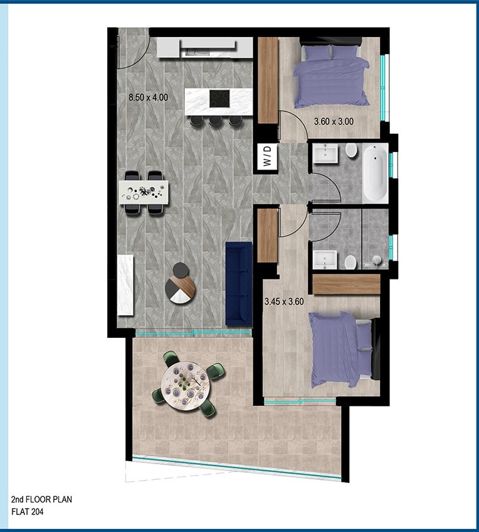 Image No.16-1 Bed Apartment for sale