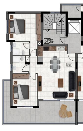 Image No.10-2 Bed Apartment for sale