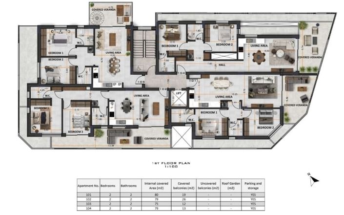 Image No.10-2 Bed Apartment for sale