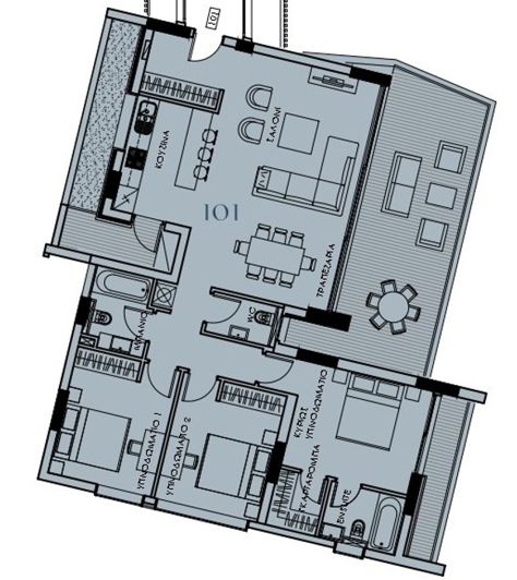 Image No.12-3 Bed Apartment for sale