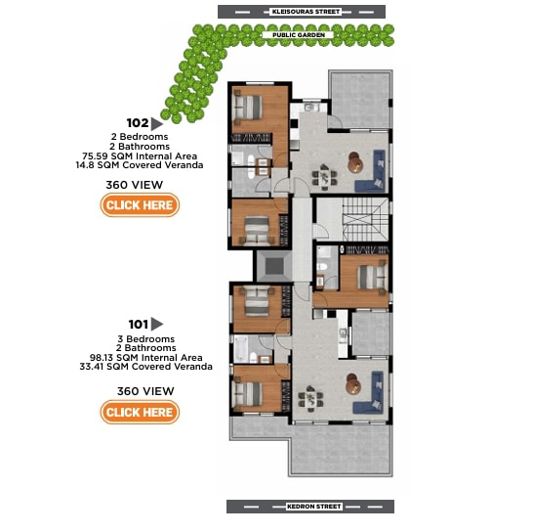 Image No.5-3 Bed Apartment for sale