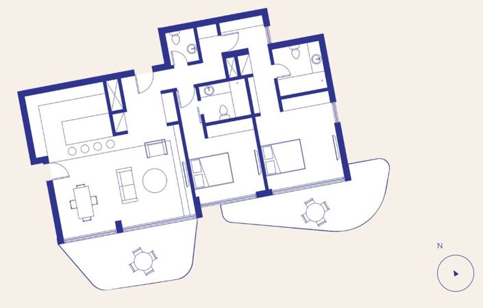 Image No.20-Appartement de 2 chambres à vendre à Limassol