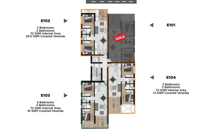 Image No.8-2 Bed Apartment for sale