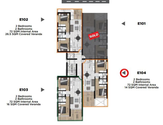 Image No.9-Appartement de 2 chambres à vendre à Leivadia