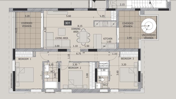 Image No.12-Propriété de 3 chambres à vendre à Paphos