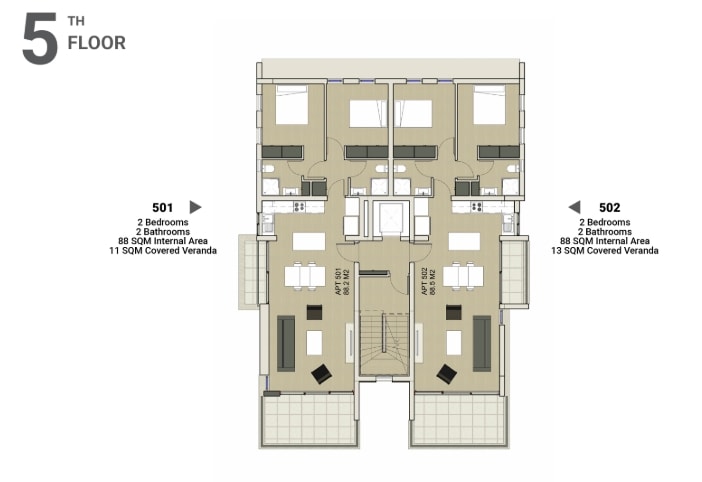 Image No.8-2 Bed Apartment for sale