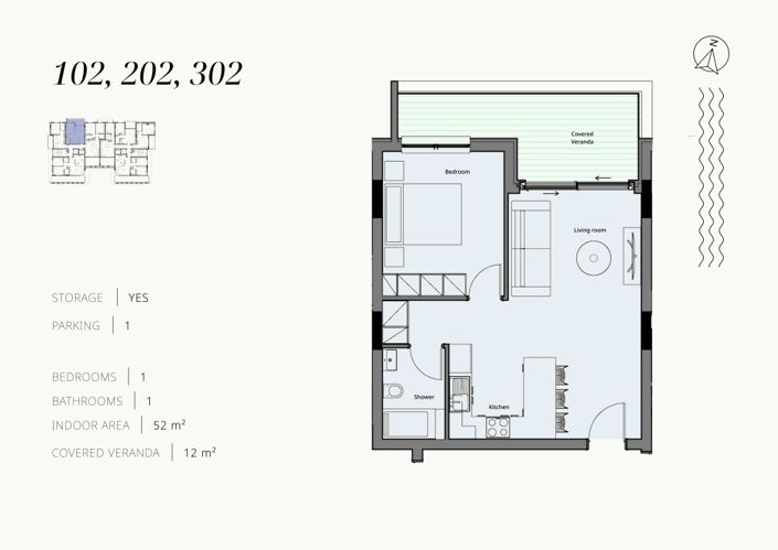 Image No.19-1 Bed Apartment for sale