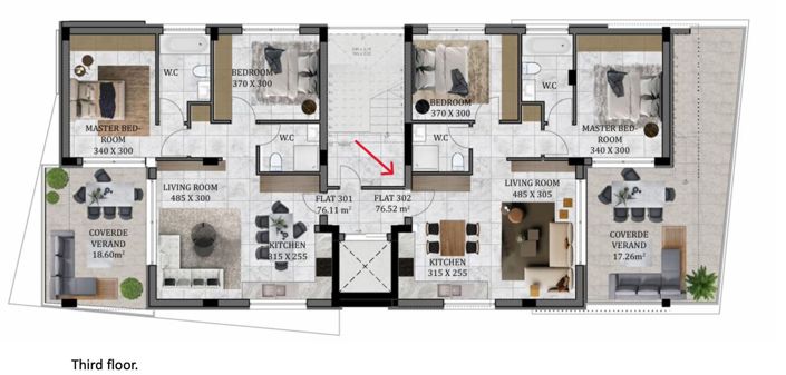 Image No.12-2 Bed Property for sale