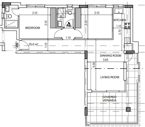Image No.13-2 Bed Apartment for sale