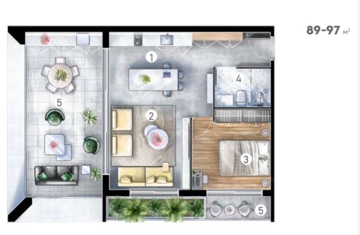 Image No.16-1 Bed Apartment for sale