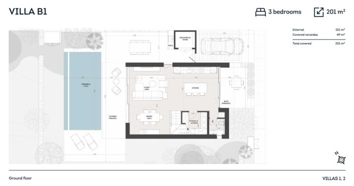 Image No.34-3 Bed Villa for sale