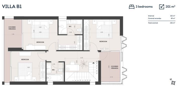 Image No.38-3 Bed Villa for sale