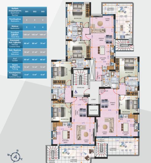 Image No.17-3 Bed Property for sale