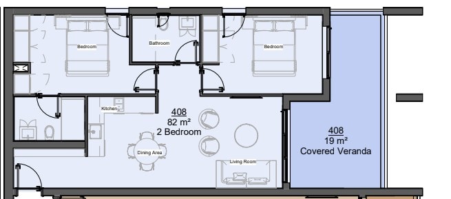 Image No.23-2 Bed Apartment for sale