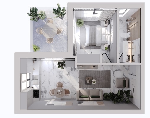 Image No.16-Appartement de 1 chambre à vendre à Limassol