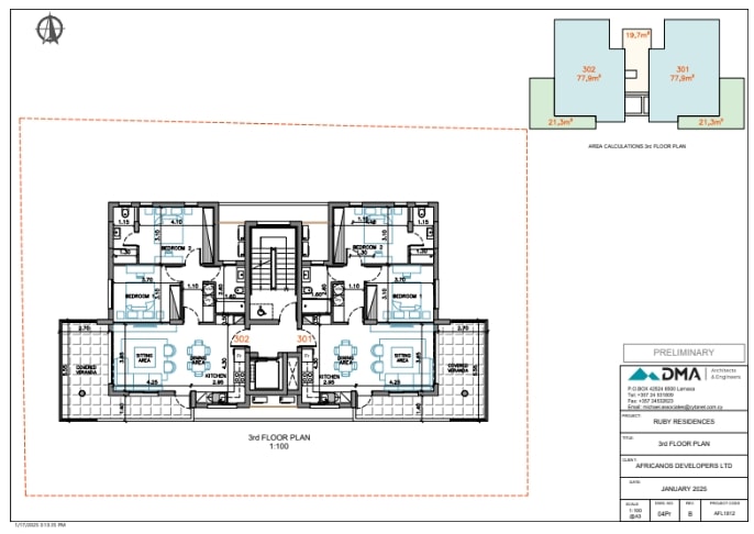 Image No.8-Appartement de 2 chambres à vendre à Larnaca